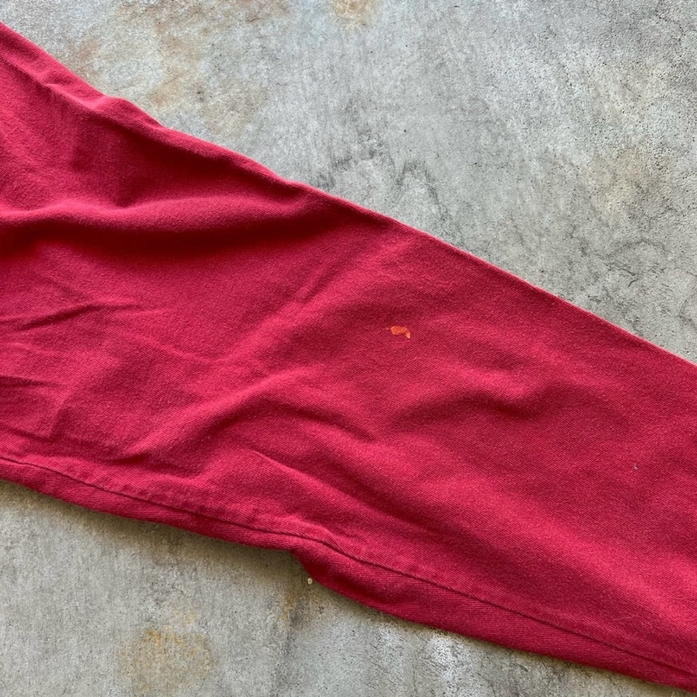 Vintage Abercrombie & Fitch Red Long Sleeve Tee - Picture 3 of 4